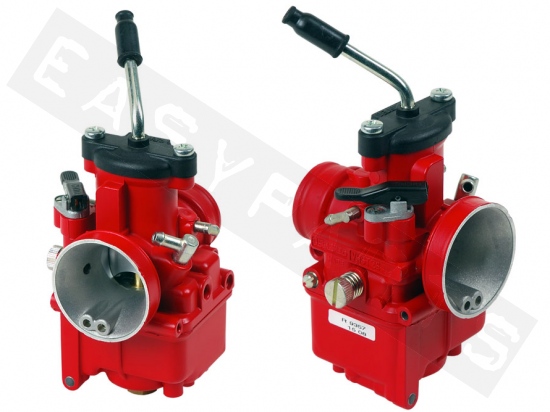 Carburatore Dell'Orto VHST Ø28BS Red Edition (avviam. manuale) mont. fless.